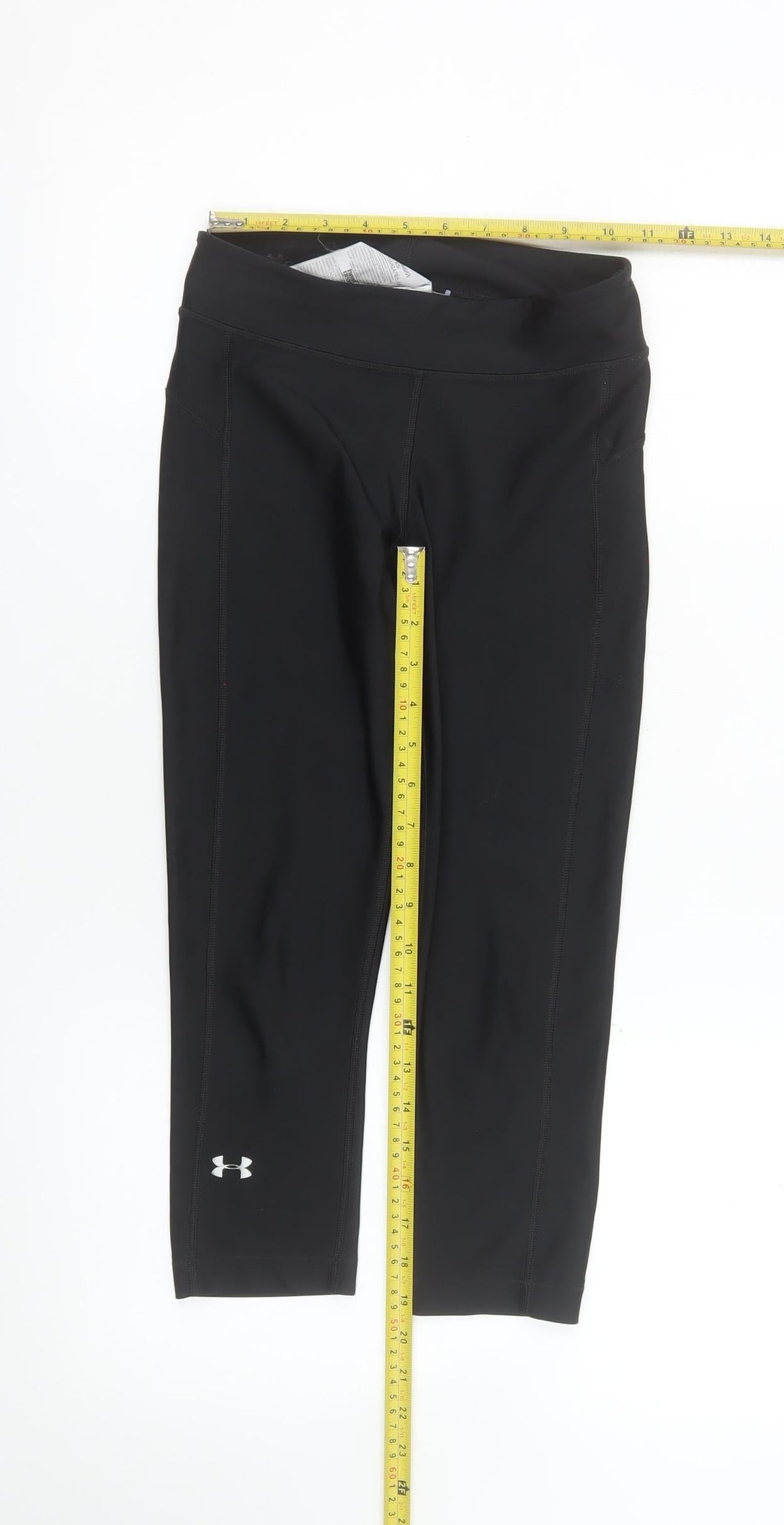 Under Armour Women Black XS Compression Activewear Shorts