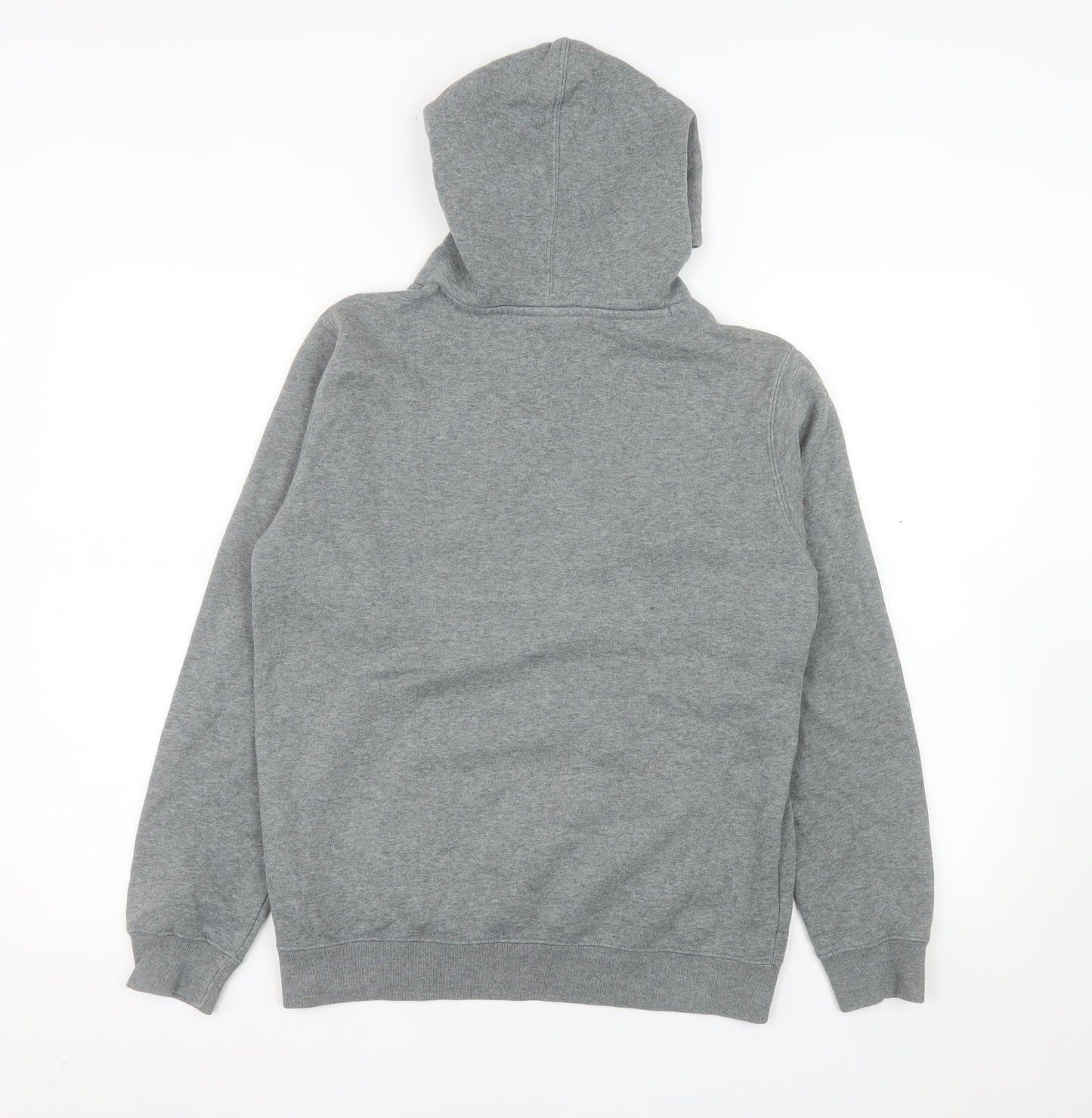 Champion Boys Grey Pullover Hoodie 13-14 Years Regular Fit Logo Fleece