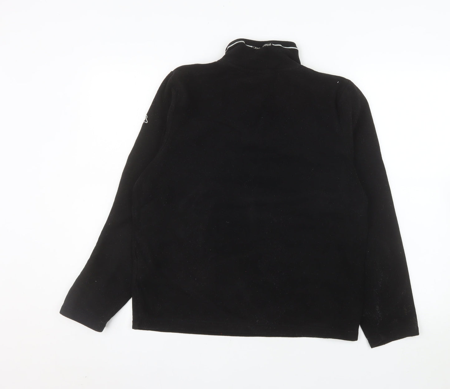 Craghoppers Men’s Black Fleece 1/4 Zip Pullover Sweatshirt Size S