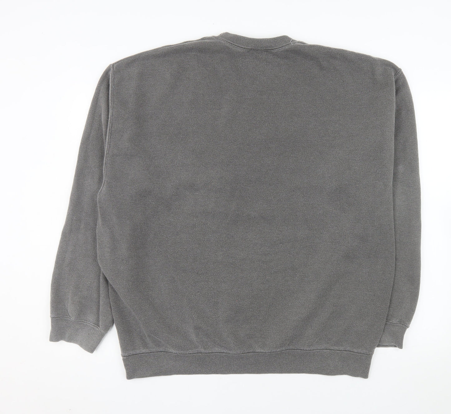 iets frans Men’s Grey Graphic Pullover Sweatshirt Size L