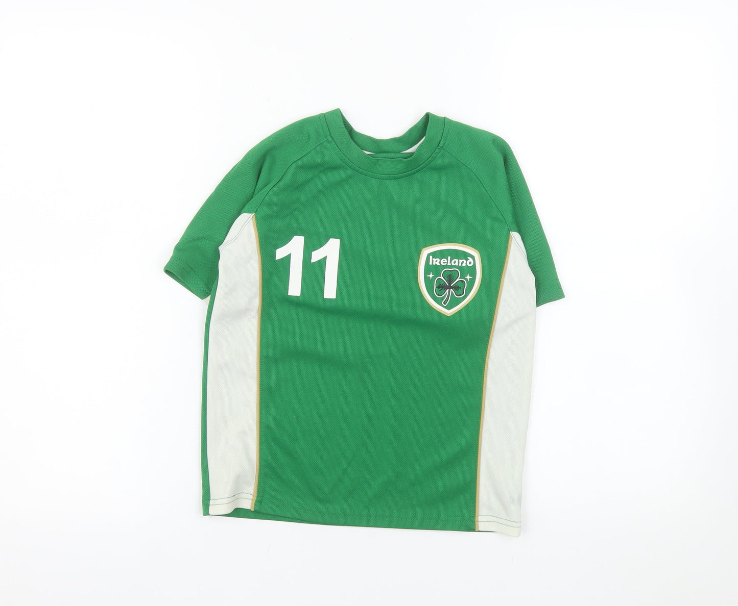 St. Bernard for Dunnes Boys Green Ireland Football T-Shirt 7 Years