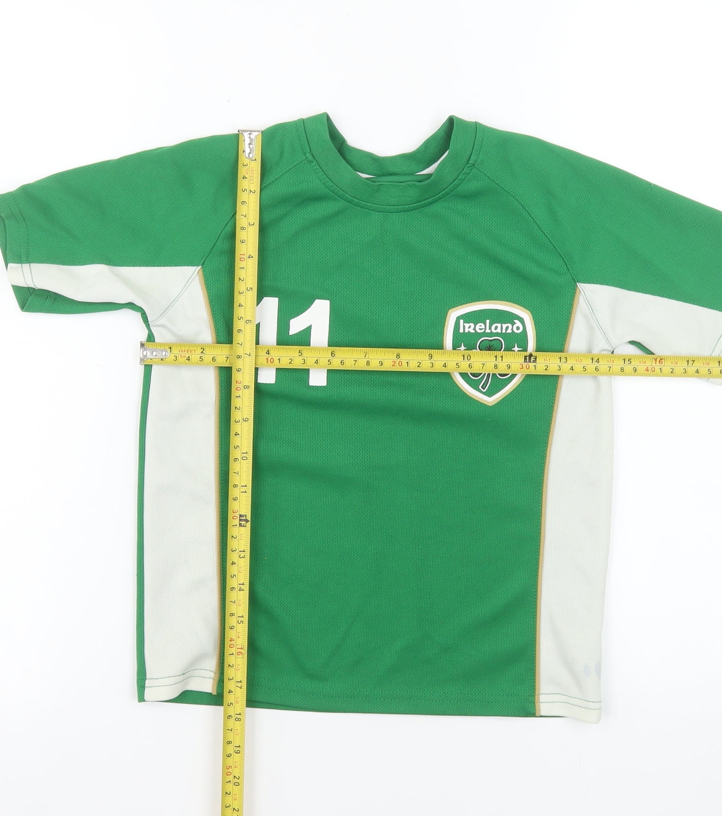 St. Bernard for Dunnes Boys Green Ireland Football T-Shirt 7 Years