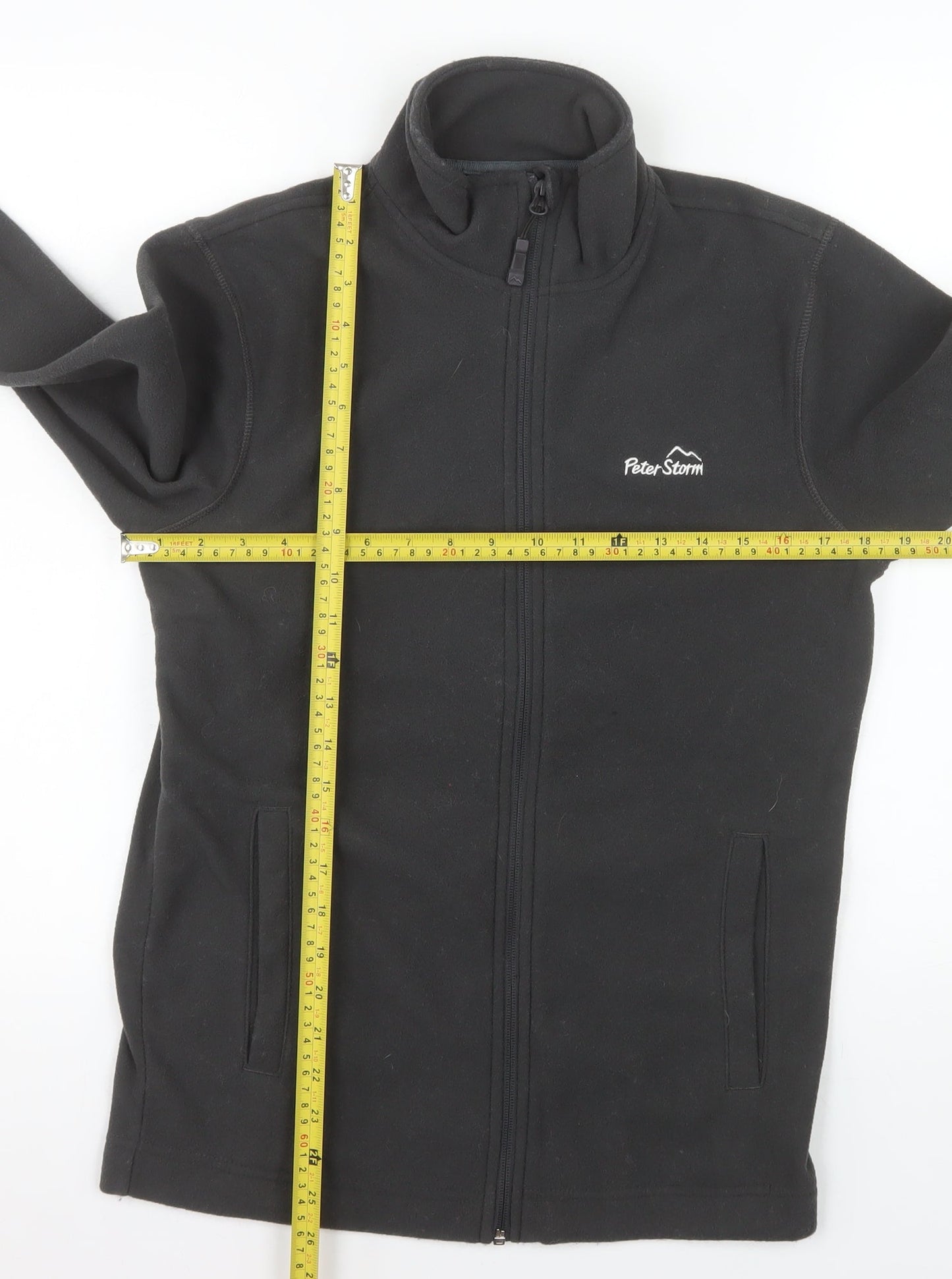 Peter Storm Womens Black XS Fleece Full Zip Outdoor Jacket