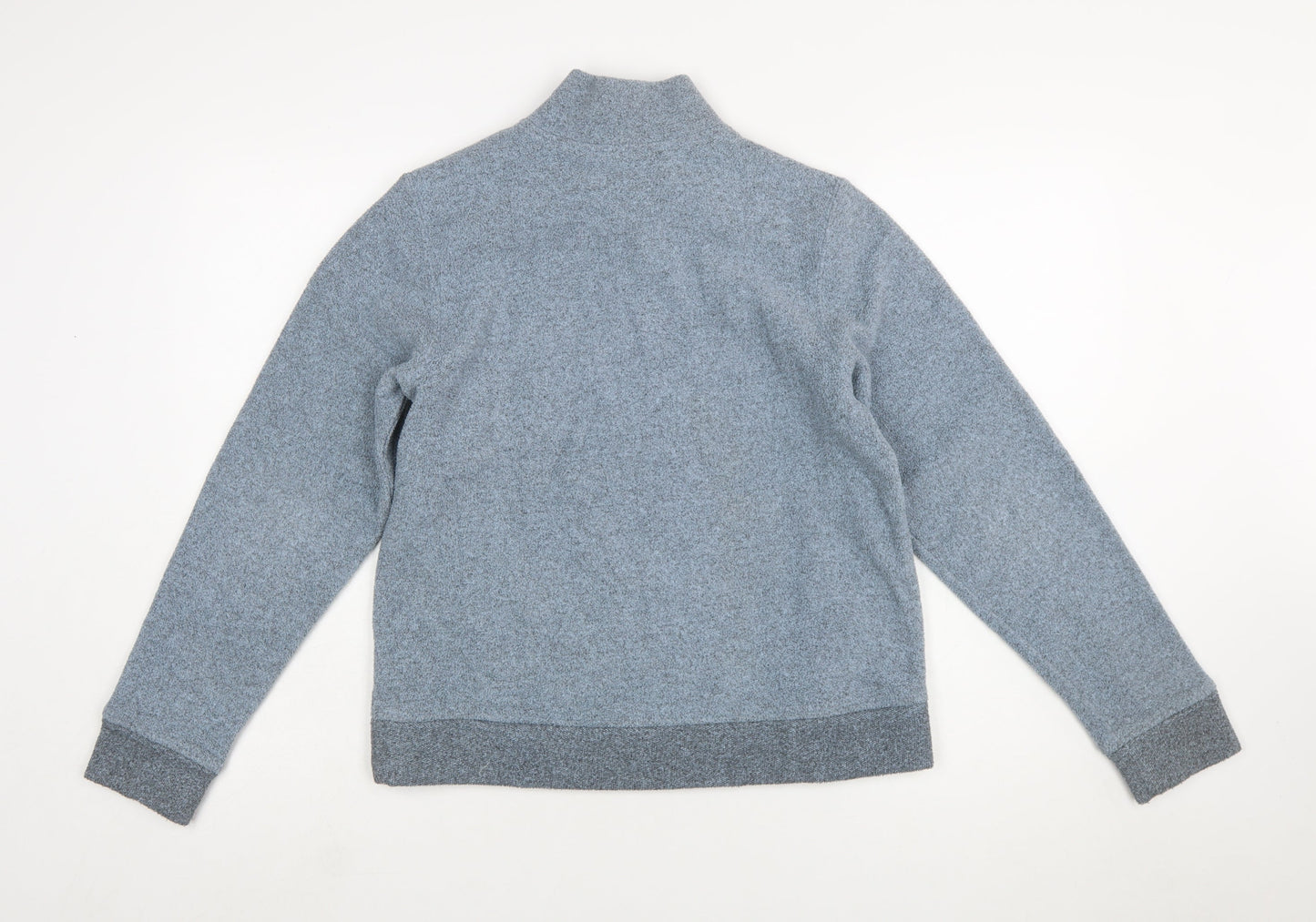 Adidas Women Grey Pullover Sweatshirt Size 10 Polyester Fleece