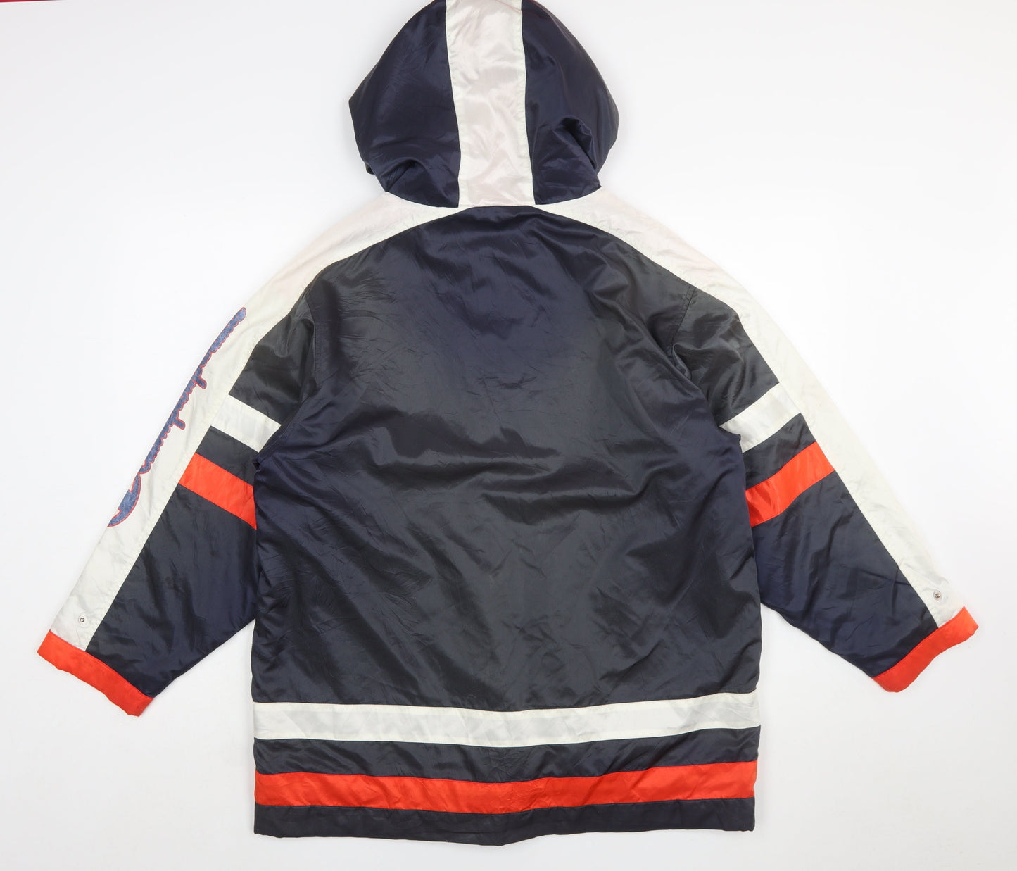 Champion Boys Blue Red White Windbreaker Hooded Jacket 11-12 Years
