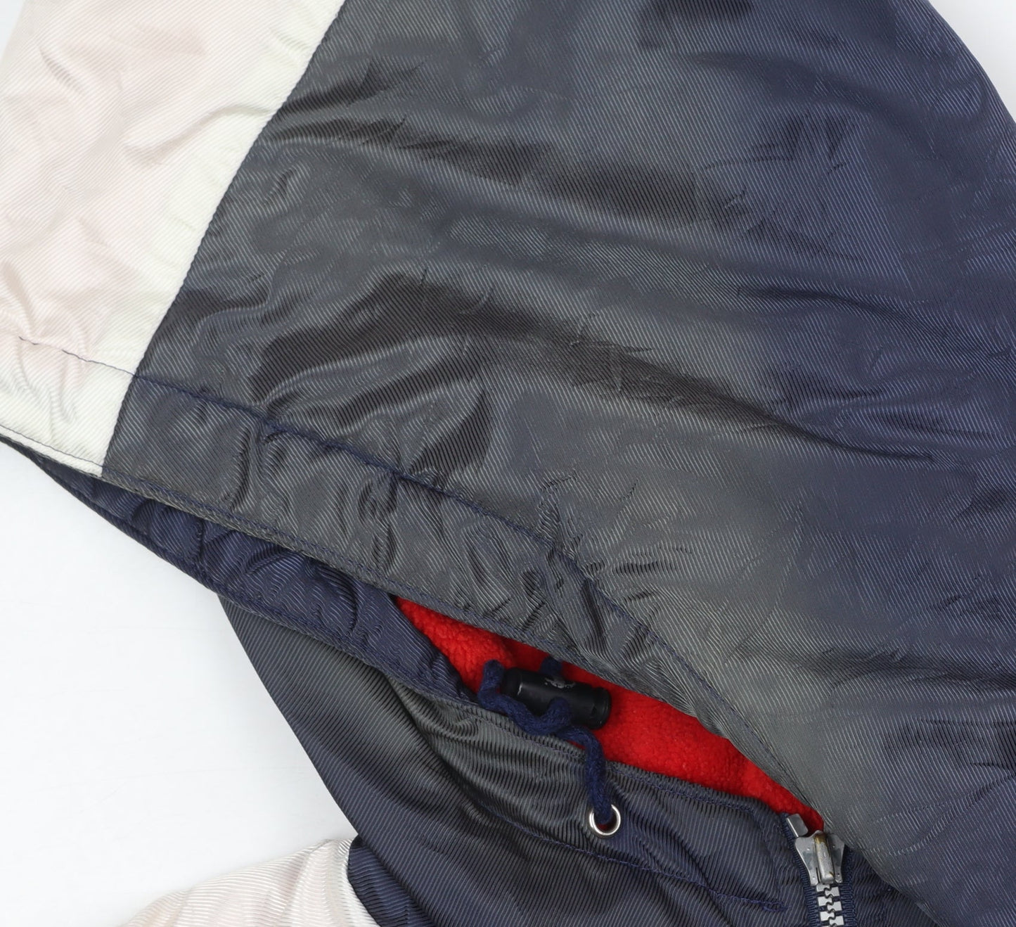 Champion Boys Blue Red White Windbreaker Hooded Jacket 11-12 Years