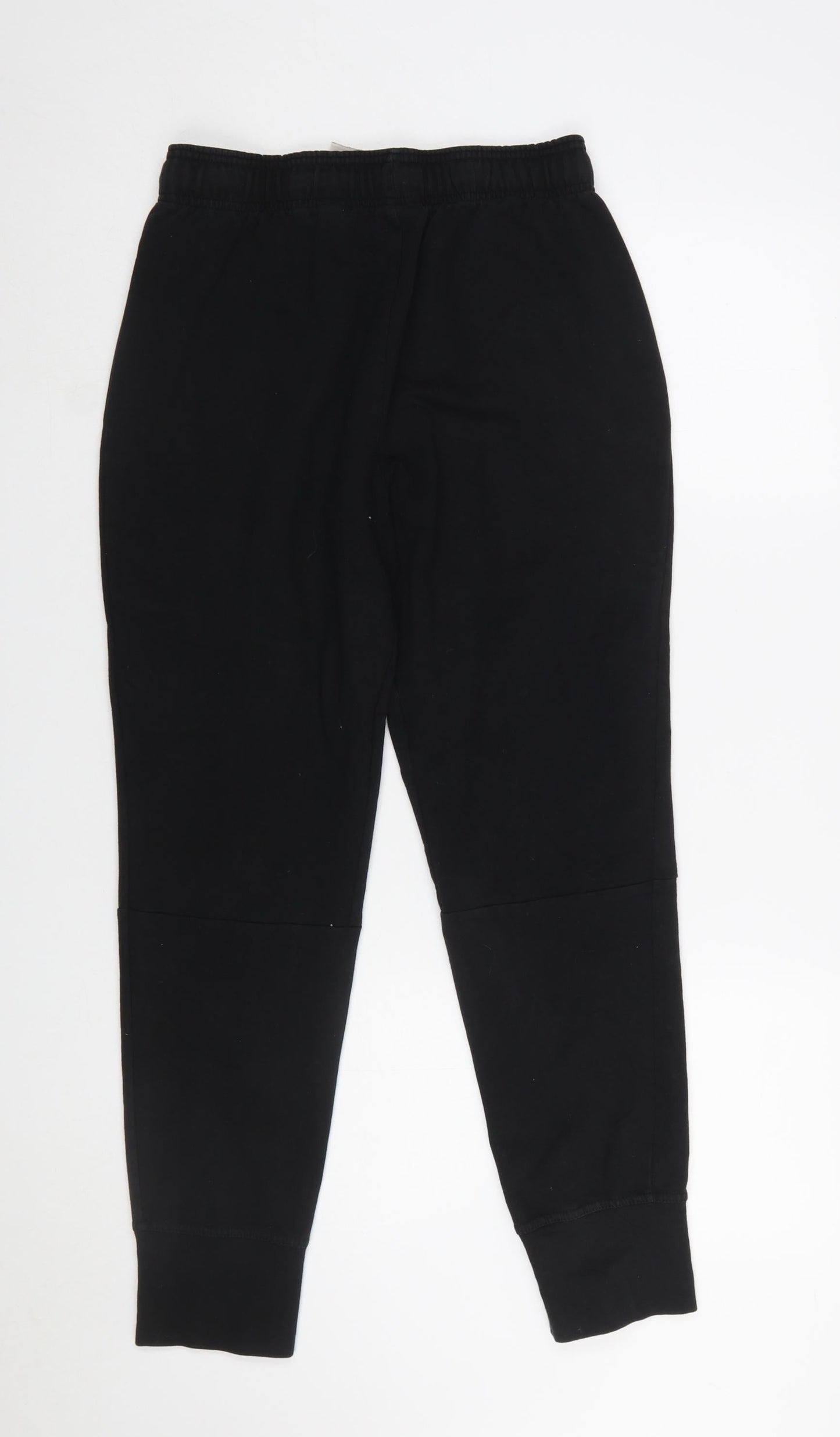Reebok Women's Black Jogger Sweatpants Size S Elastic Waist Fleece