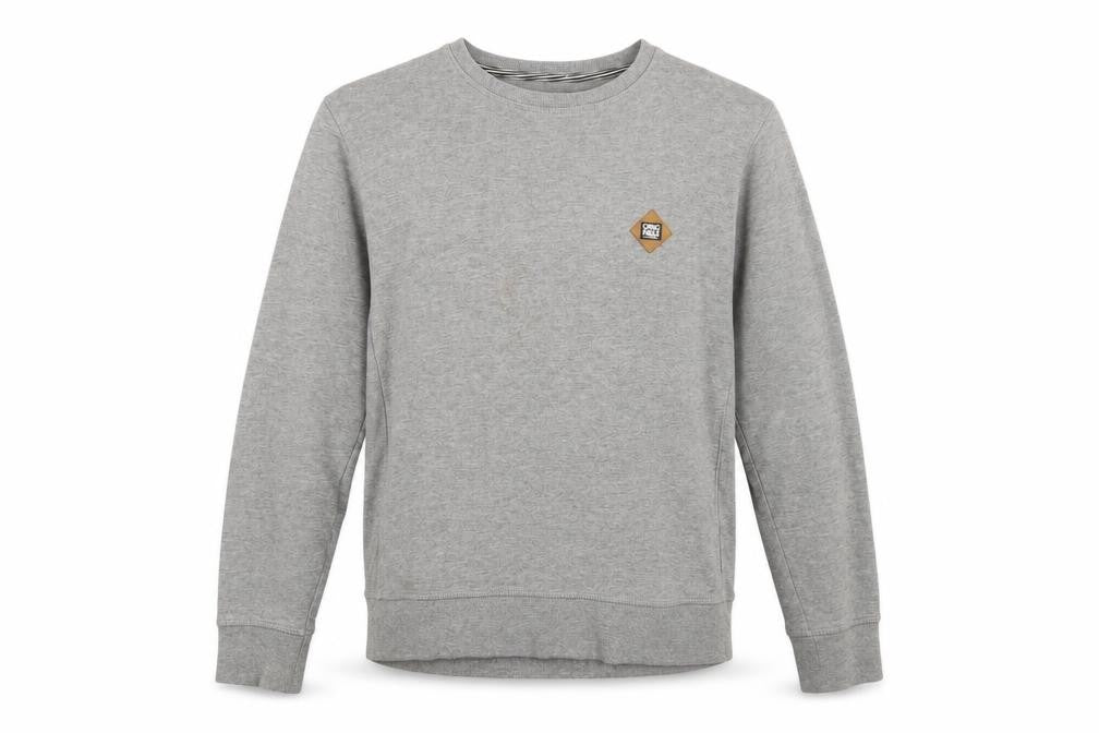 Jack & Jones Men's Grey Crew Neck Pullover Sweatshirt L