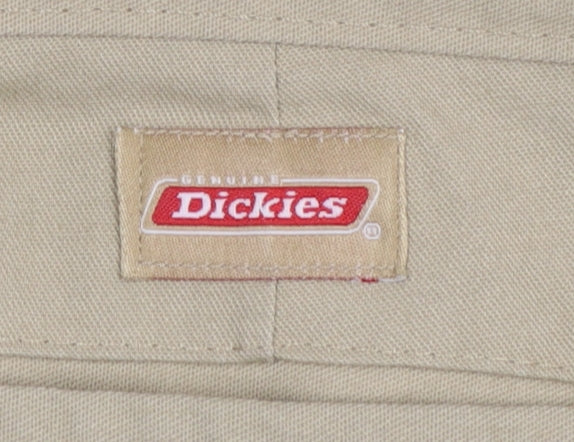 Dickies Boys Beige Chino Trousers 14 Years Regular Fit Durable Twill