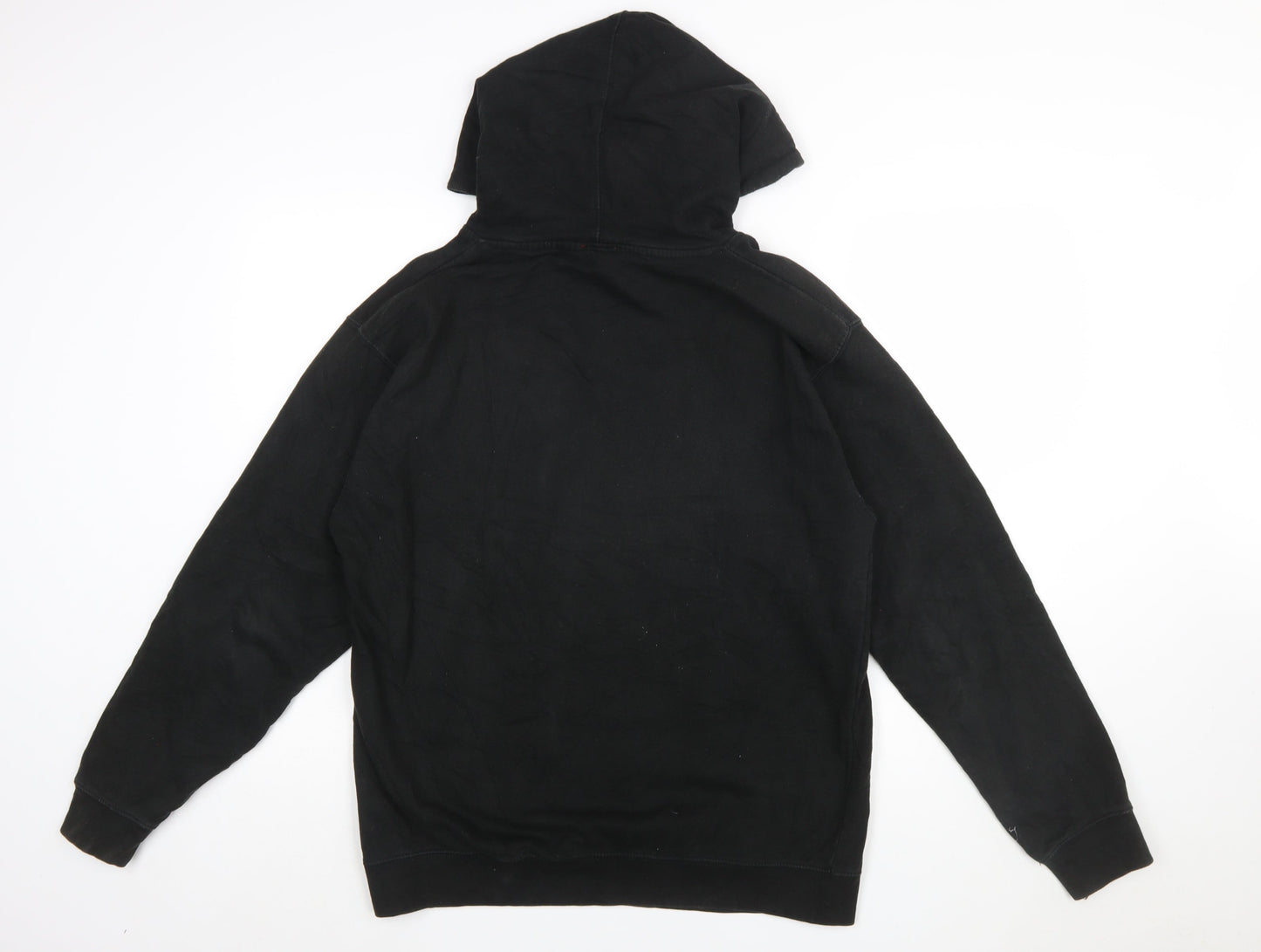 Hard Rock Cafe Orlando Mens Black Pullover Hoodie Size M Music Fleece