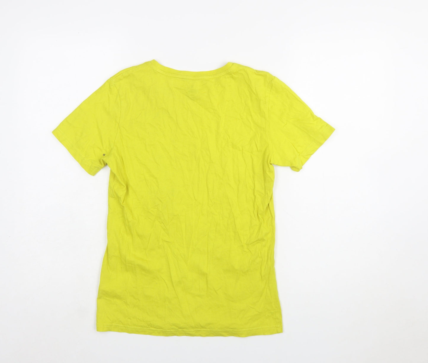 Puma Boys Yellow Graphic Logo Sports T-Shirt 13-14 Years