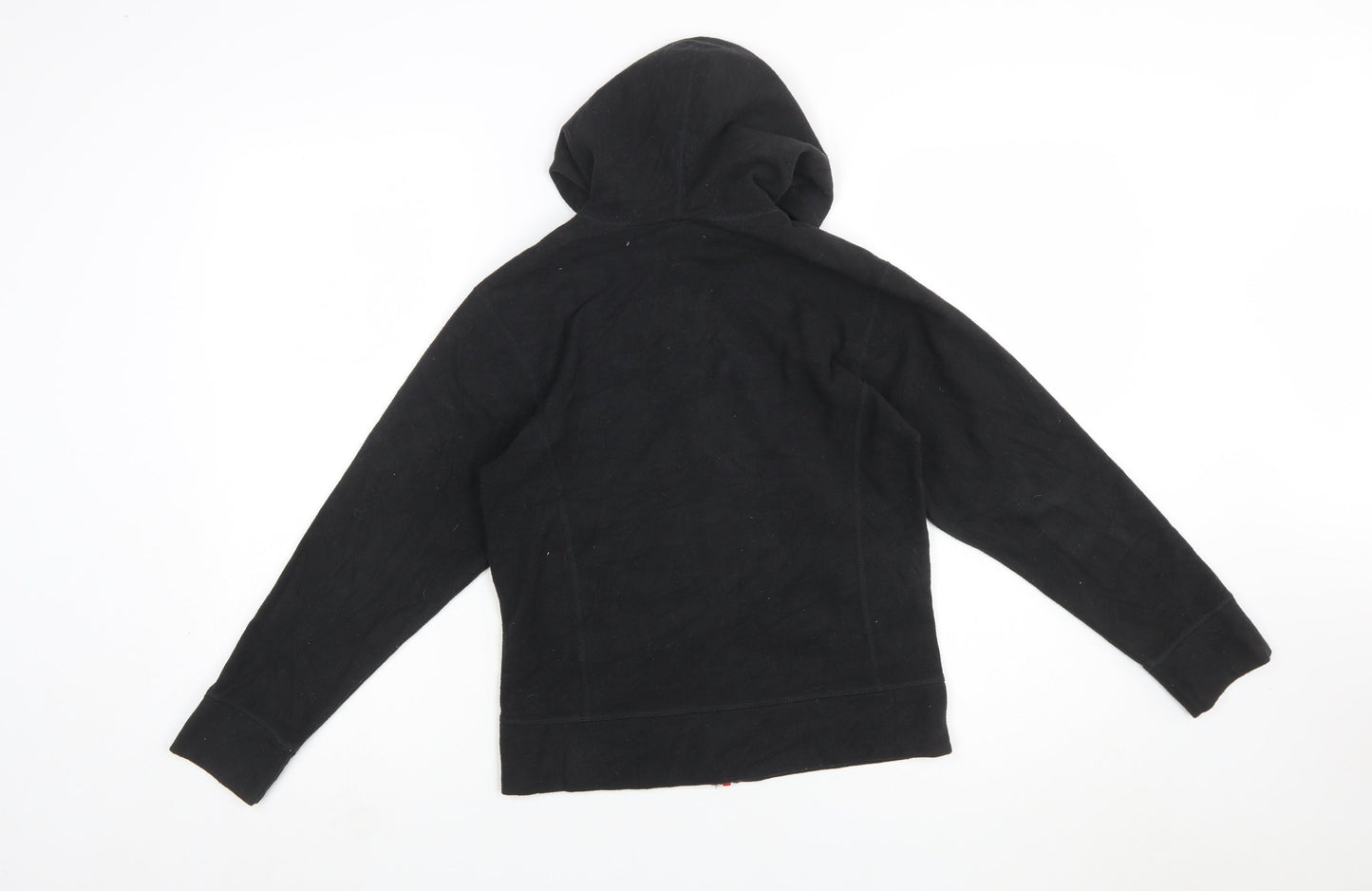 The North Face Boys Black Full Zip Hoodie Size 10-12 Years Fleece