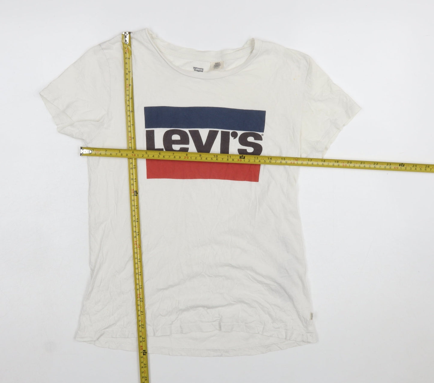 Levi's Women's White XS Basic Logo T-Shirt