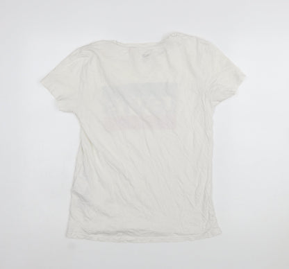Levi's Women's White XS Basic Logo T-Shirt