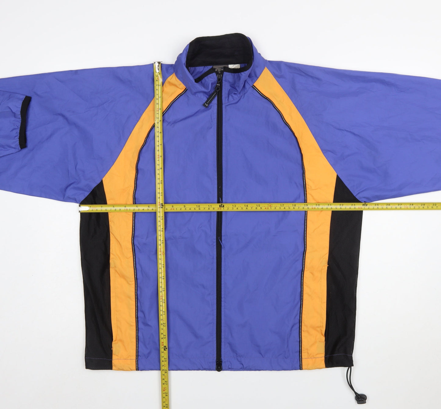 ProSpirit Women's Blue Colourblock Windbreaker Jacket L