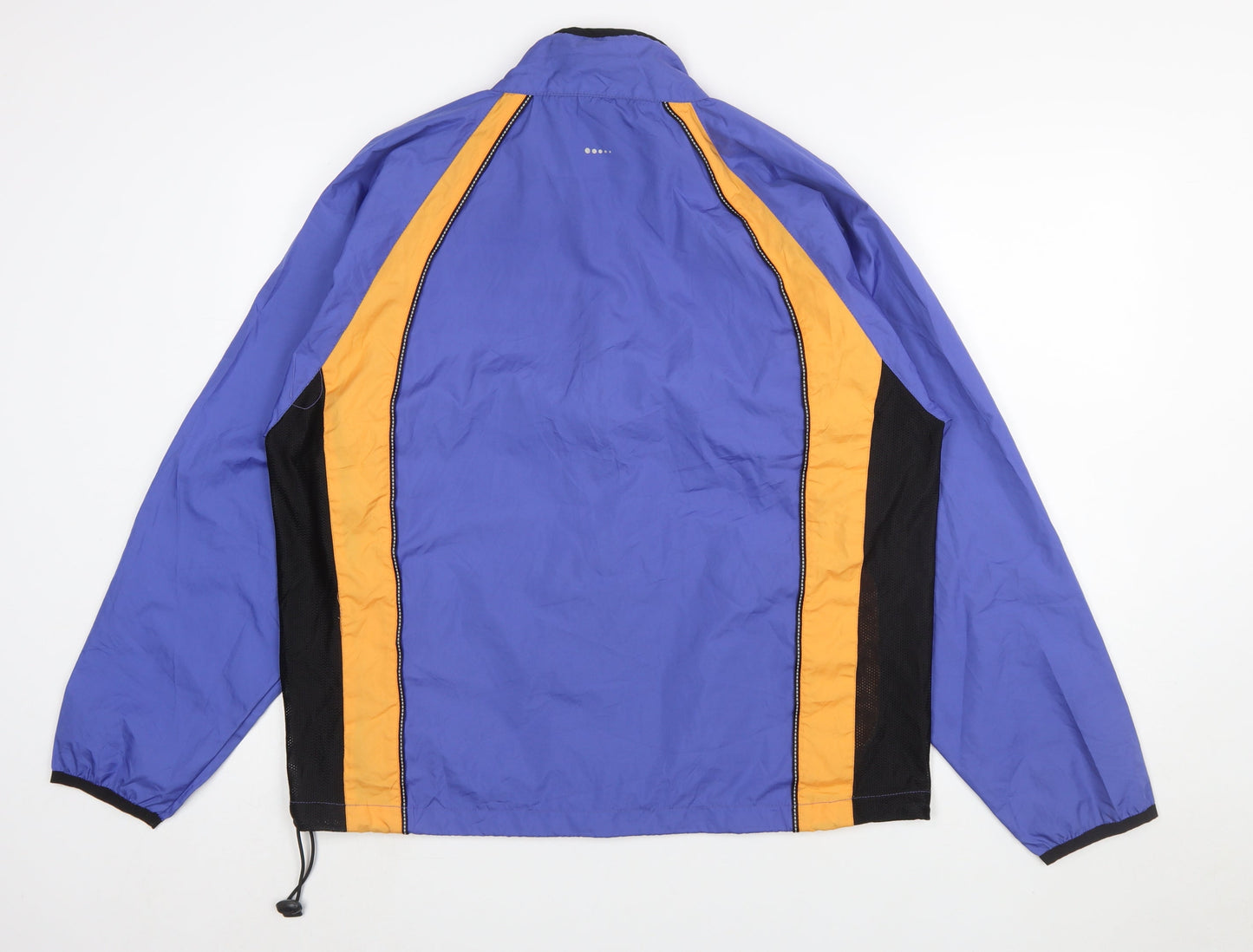 ProSpirit Women's Blue Colourblock Windbreaker Jacket L