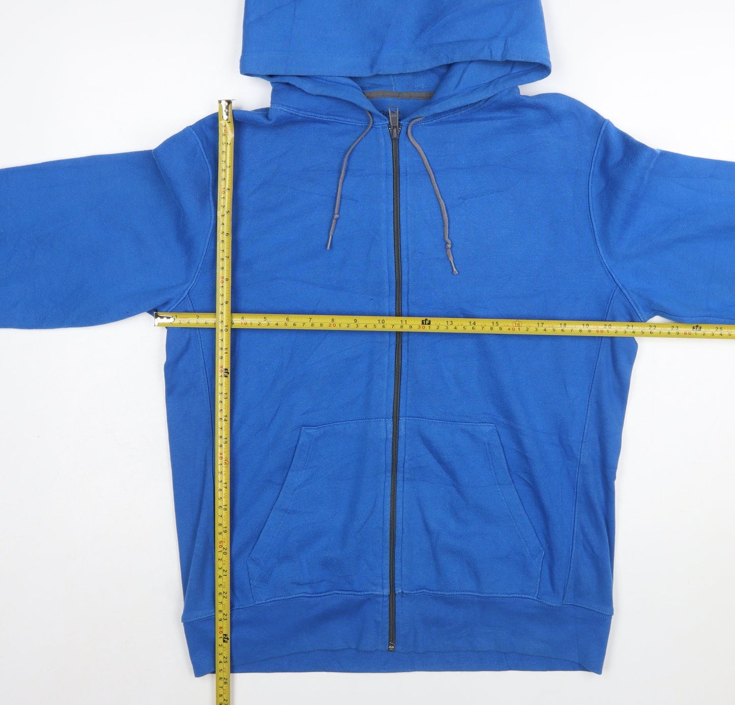 Gap Men's Blue Full Zip Hoodie Size M Cotton Blend