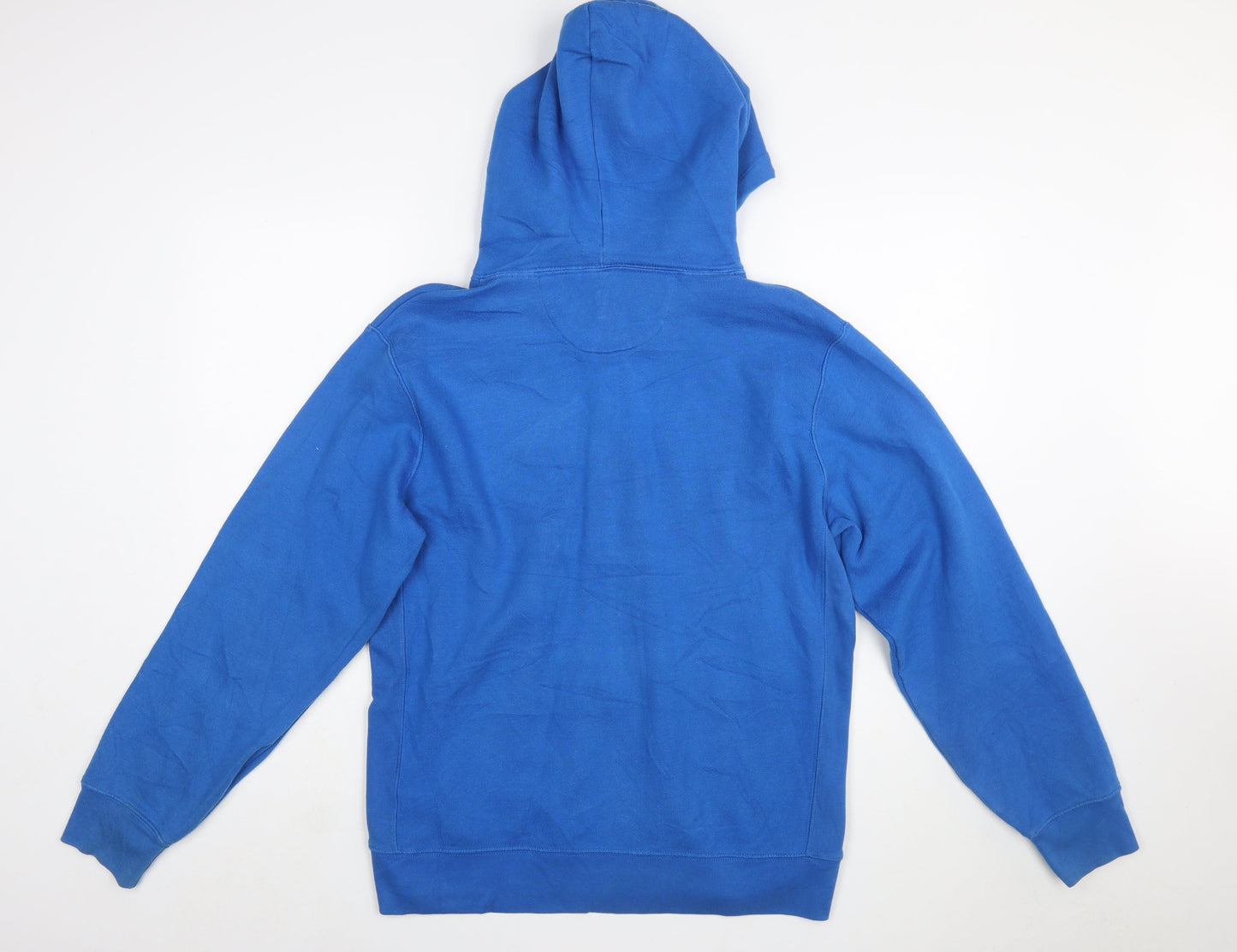 Gap Men's Blue Full Zip Hoodie Size M Cotton Blend