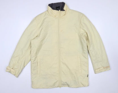 Additional front view of Adidas Men's Beige Lightweight Full Zip Jacket, size S