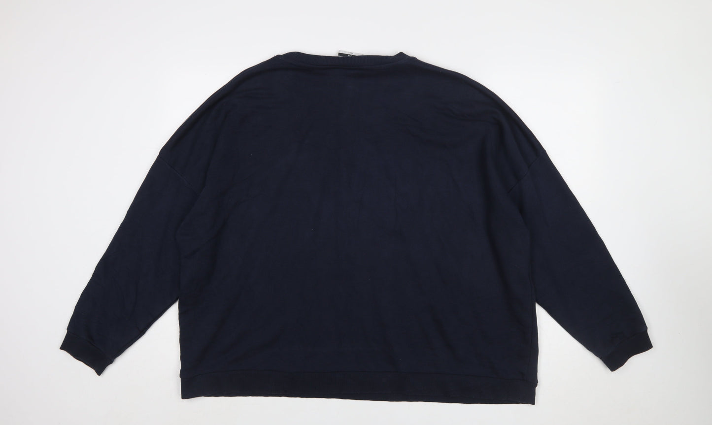 Disney C&A Women Blue XL Pullover Minnie Mouse Sweatshirt