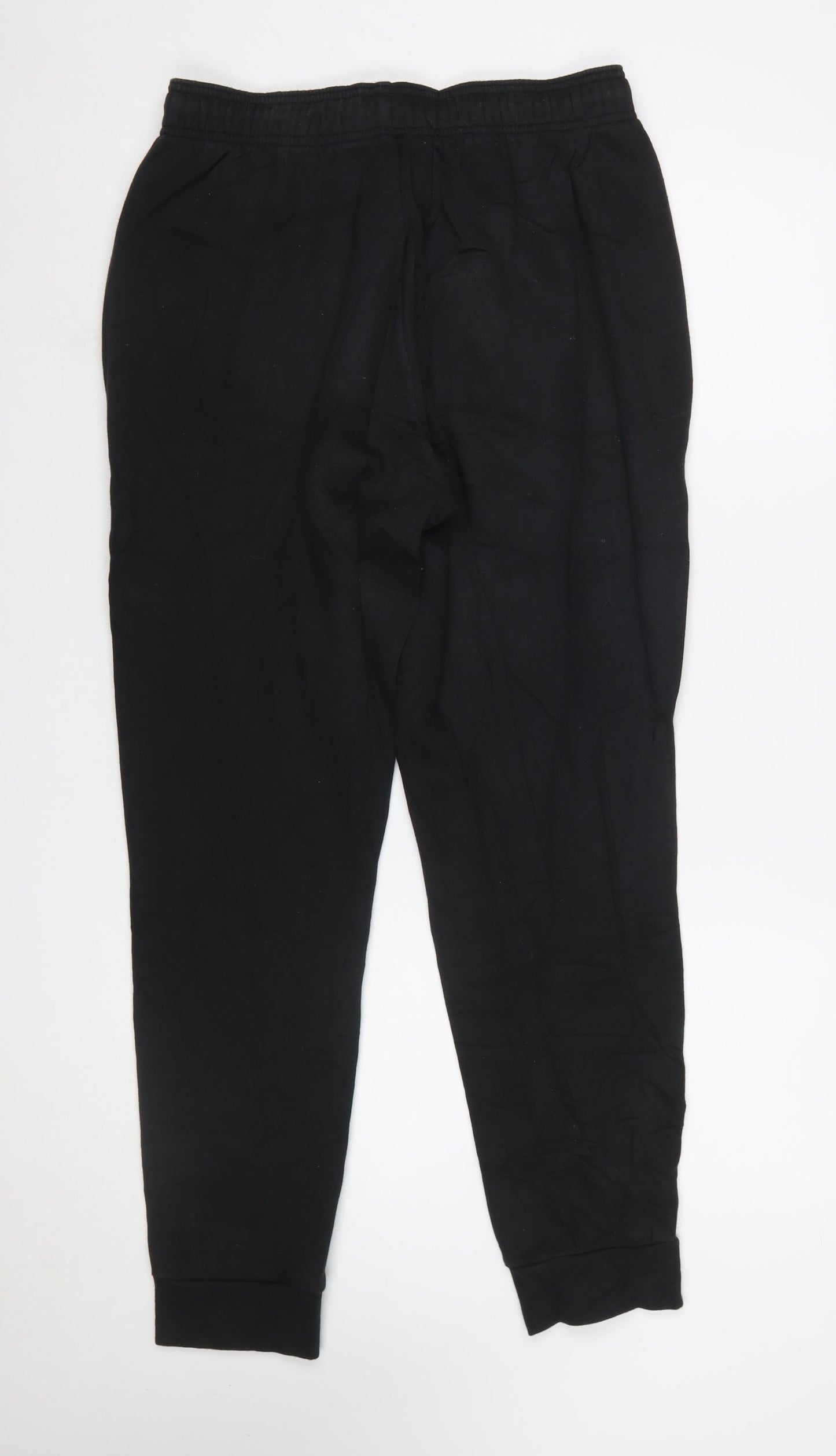 Adidas Men Black XL Jogger Trousers Cuffed Pockets