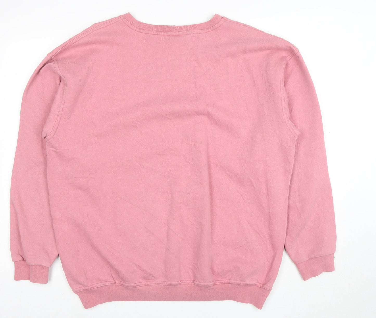 Northern Reflections Women Pink XL Pullover Sweatshirt Cotton Blend