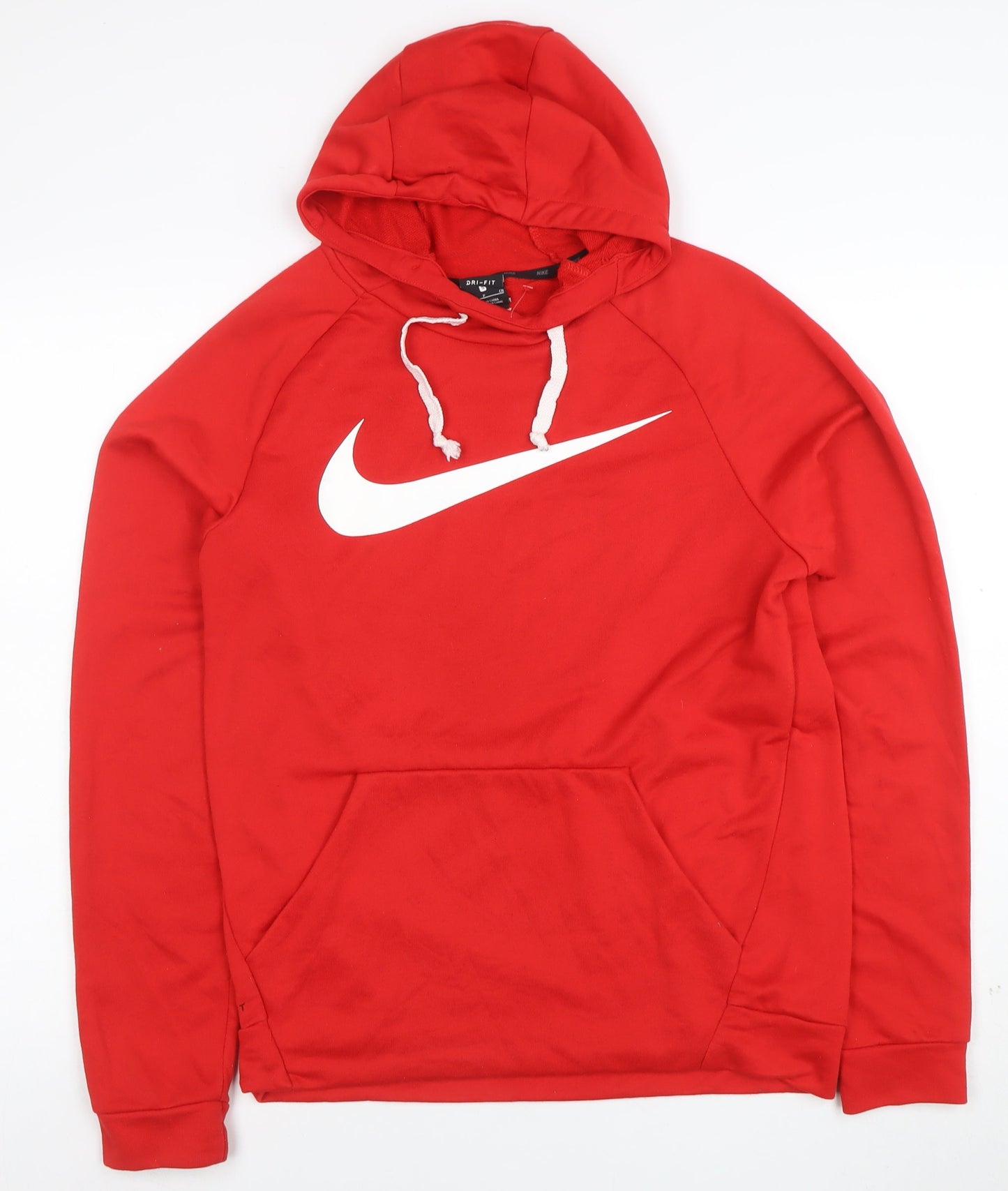 Nike Men’s Red Dri-Fit Pullover Hoodie Size S Sportswear