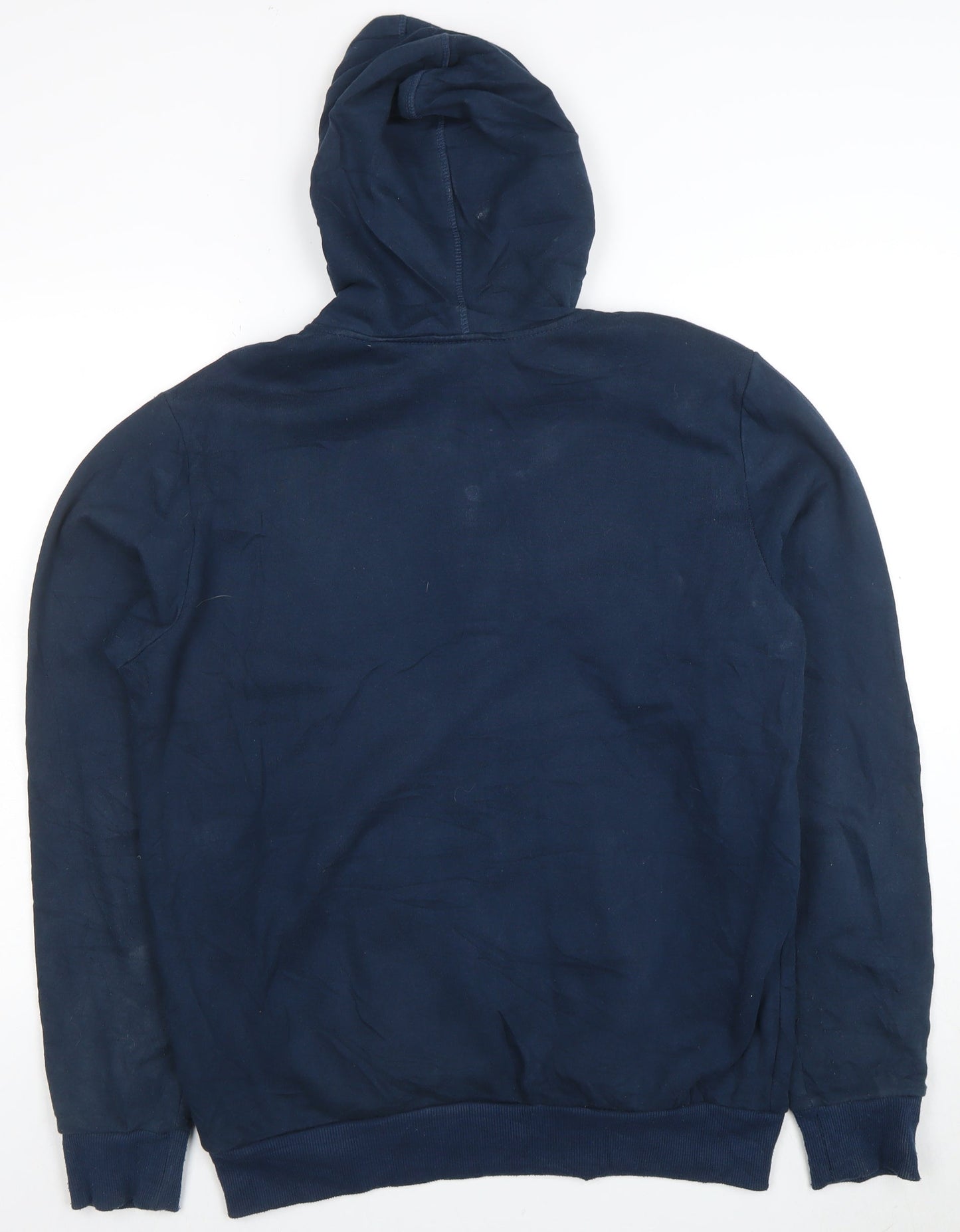 Umbro Men’s Blue Full Zip Hoodie Size L Sports Casual Sweatshirt