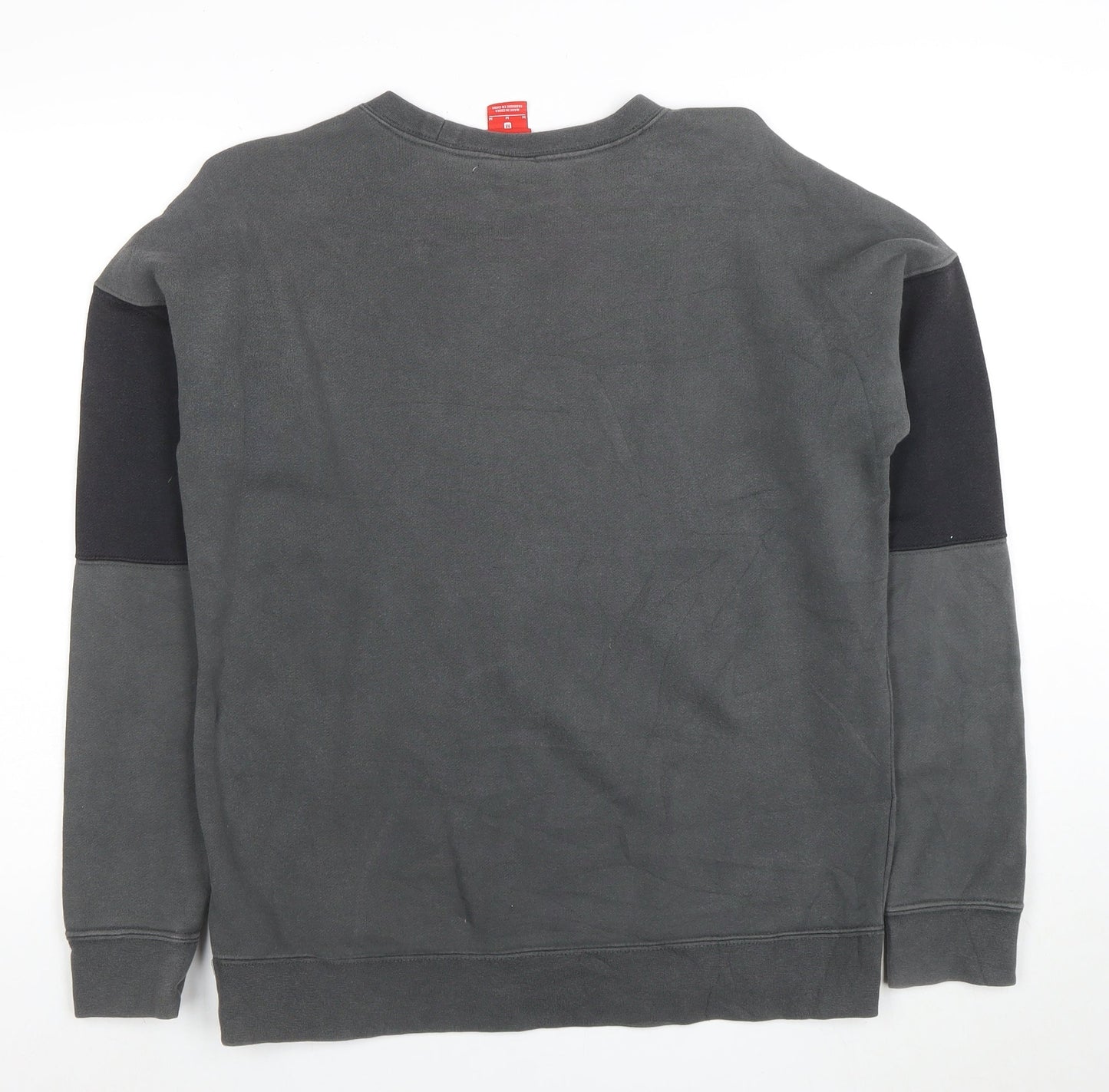 Nike Men's Grey Air Logo Crew Neck Sweatshirt Size M
