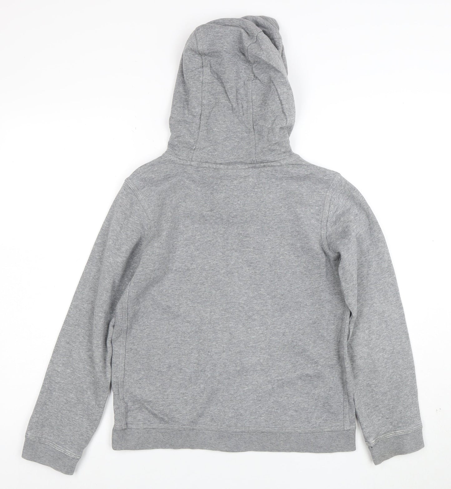 Nike Boys Grey Pullover Hoodie M 137-147cm Cotton Blend Fleece
