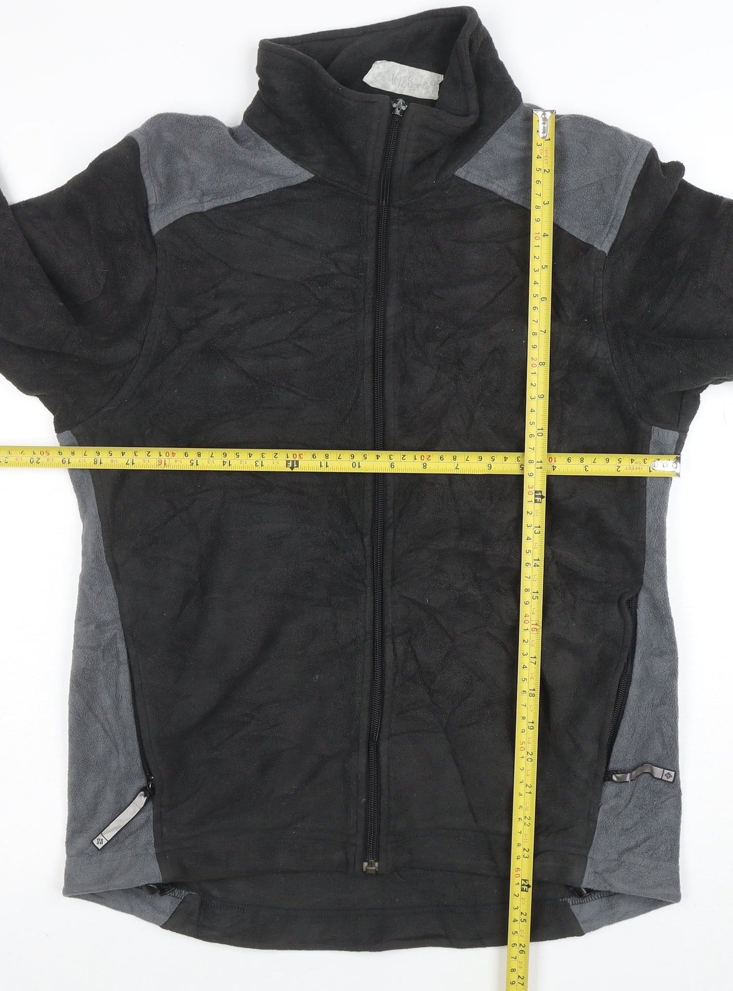 Columbia Unisex Adults Black Fleece Full Zip Outdoor Jacket M