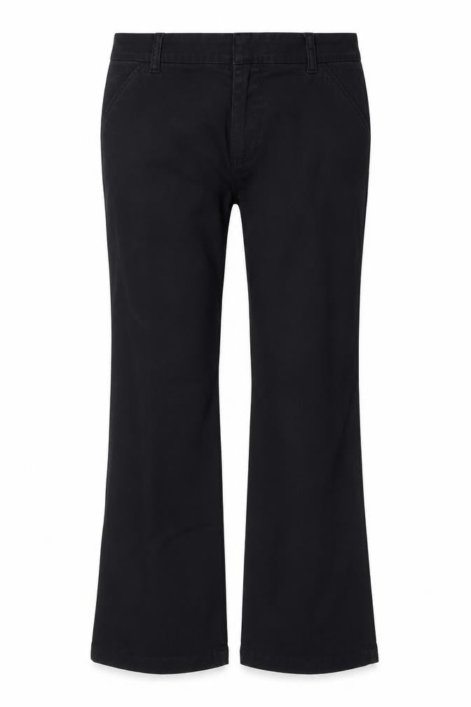 Dickies Women Black Size 3 Straight Cotton Blend Jeans