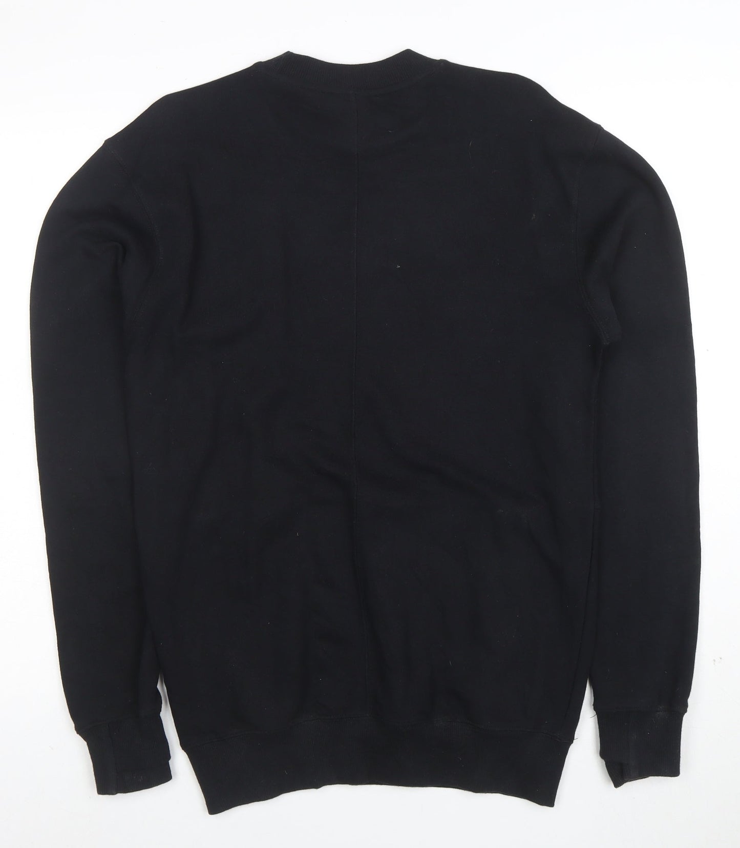 Umbro Men’s Black Small Logo Crew Neck Pullover Sweatshirt