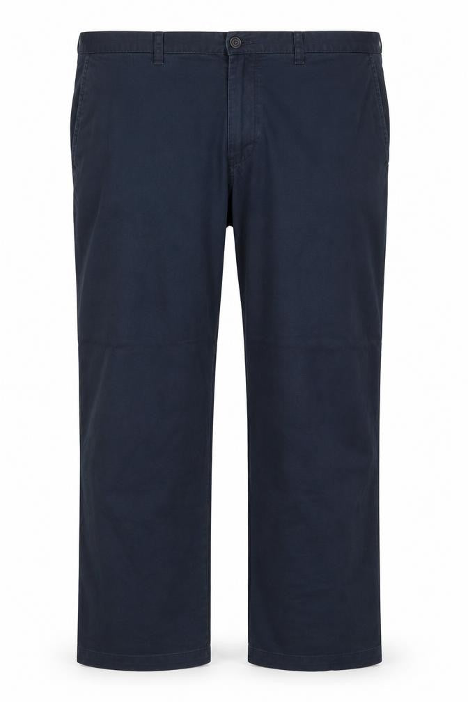 Lee Men’s Blue Chino Trousers 52x30 Regular Fit Cotton
