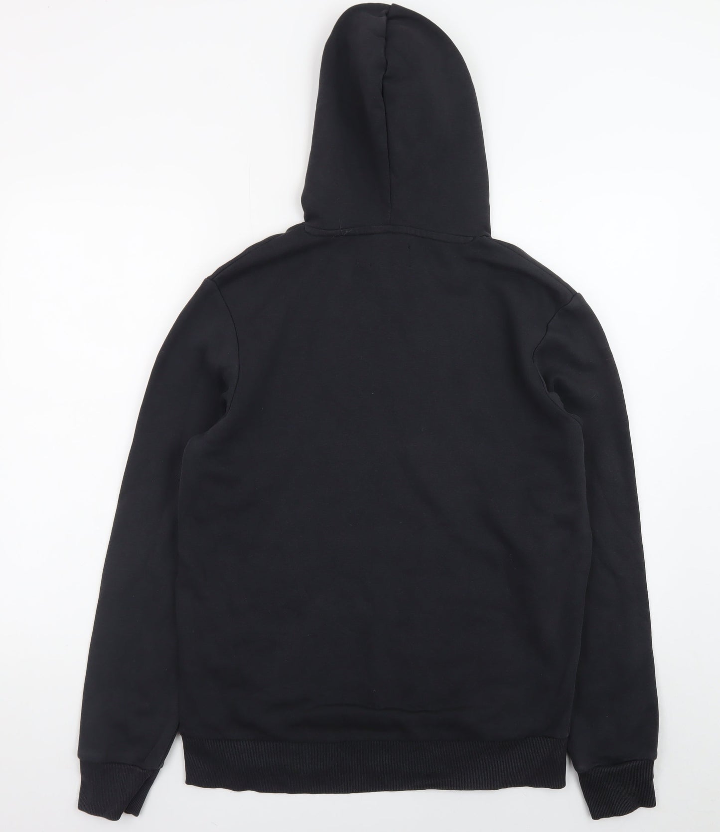 Jack & Jones Men's Black Pullover Hoodie Medium
