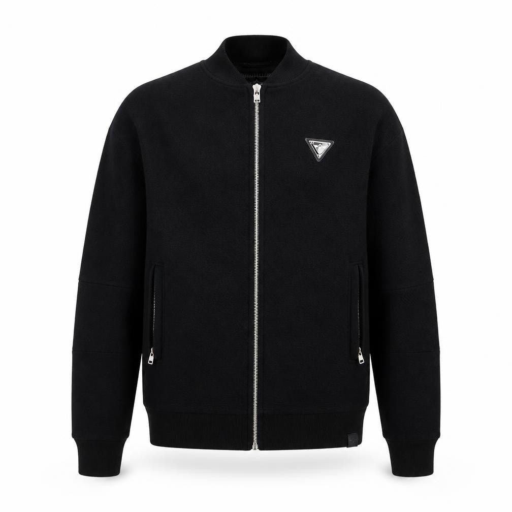 Creative Recreation Men's Black Bomber Jacket Size M Full Zip