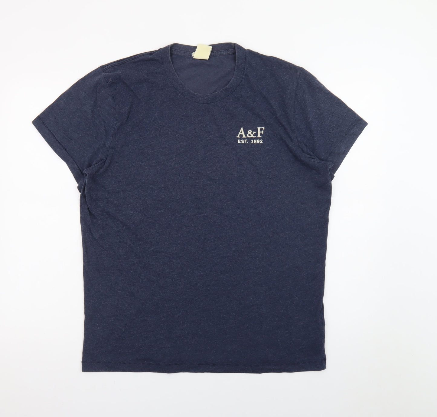Abercrombie & Fitch Men's Blue XL Muscle Fit Crew Neck T-Shirt