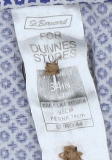 Dunnes Stores Men's Beige Chino Trousers 34W 29L Regular Fit