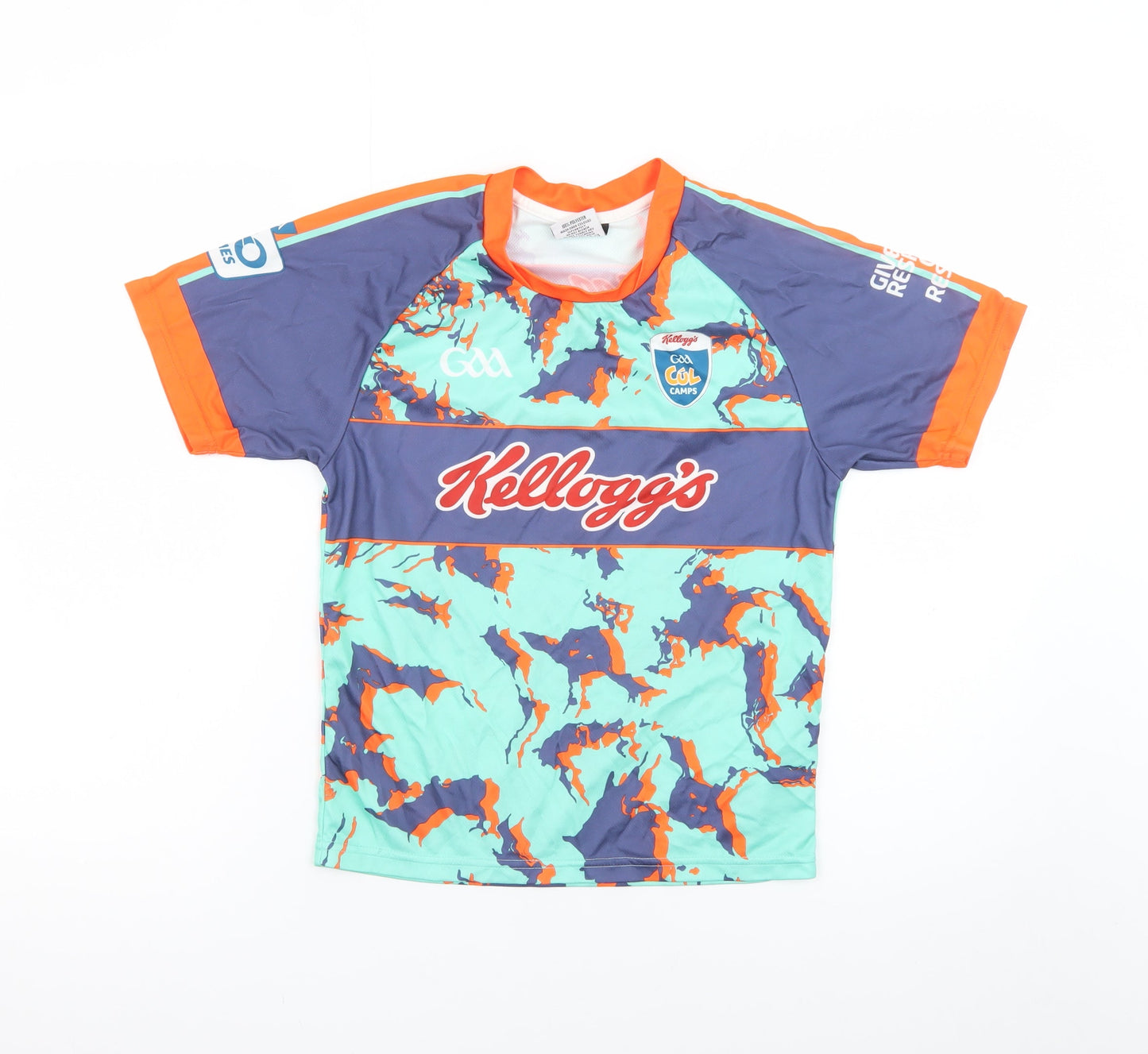 Masita Boys Multicoloured Kellogg’s GAA Camp Sports T-Shirt 3 Years