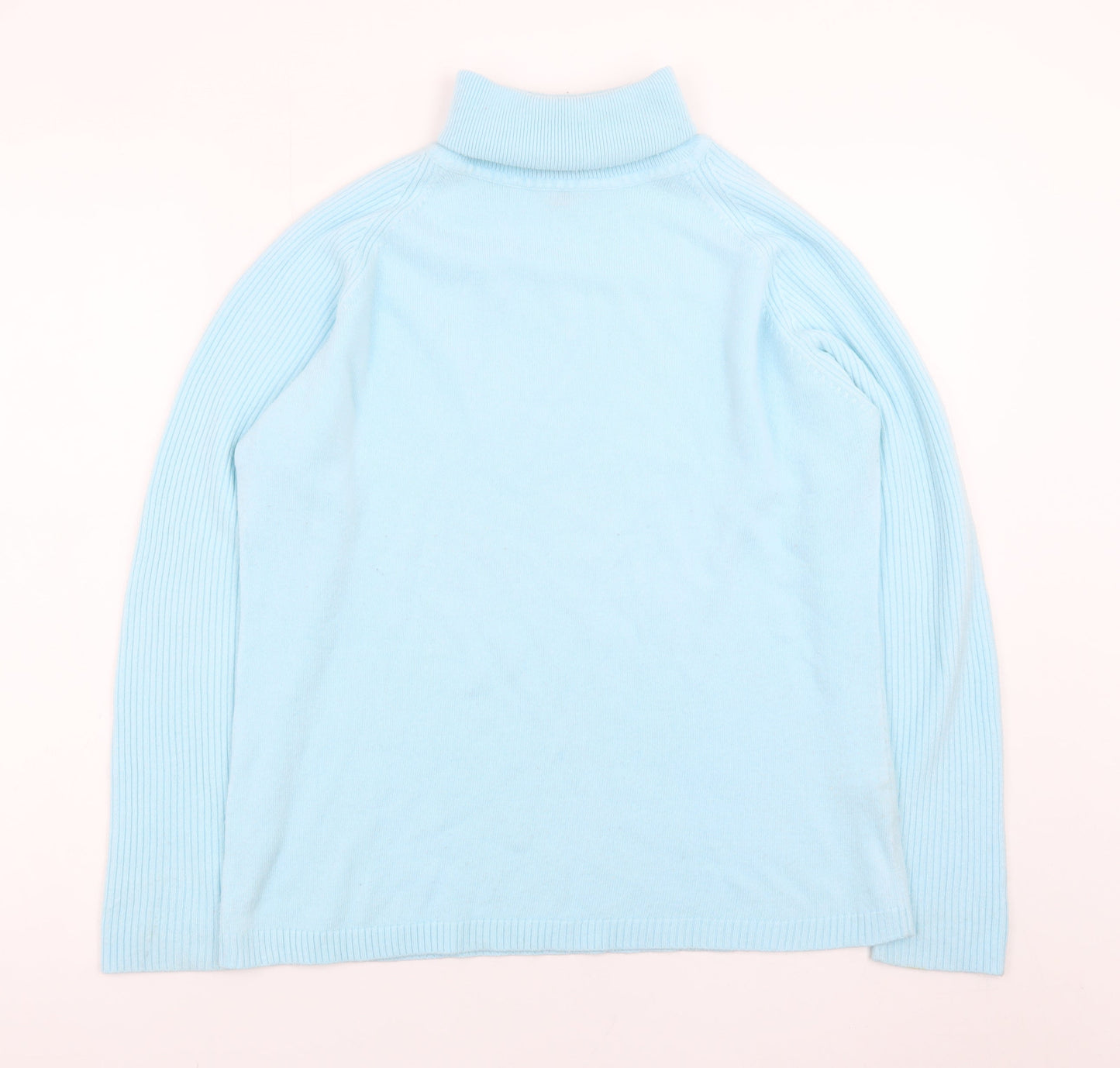 Priima Parte Women’s Blue Roll Neck Long Sleeve Jumper L
