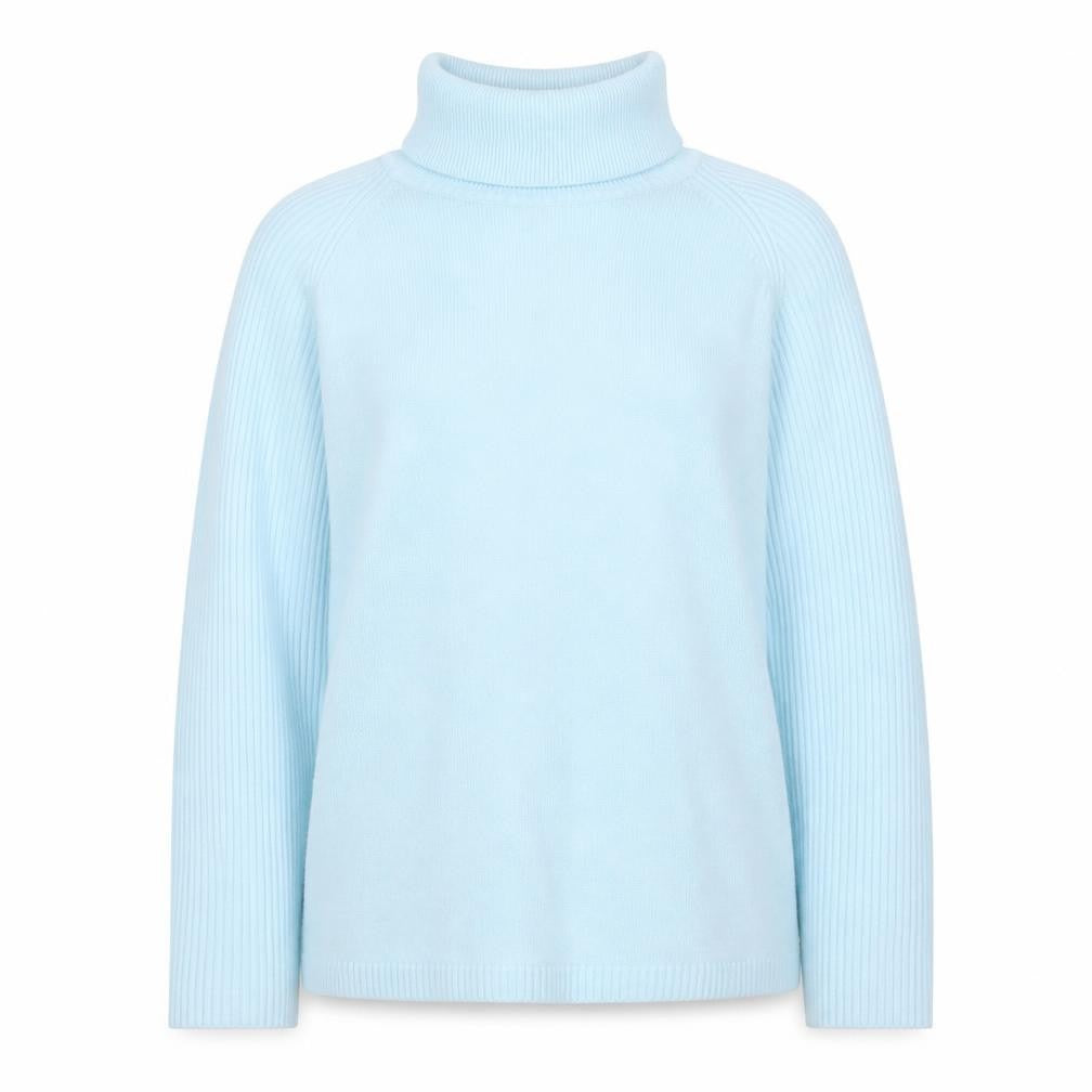 Priima Parte Women’s Blue Roll Neck Long Sleeve Jumper L