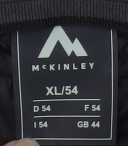 McKINLEY Men's Black XL Puffer Hooded Insulated Jacket