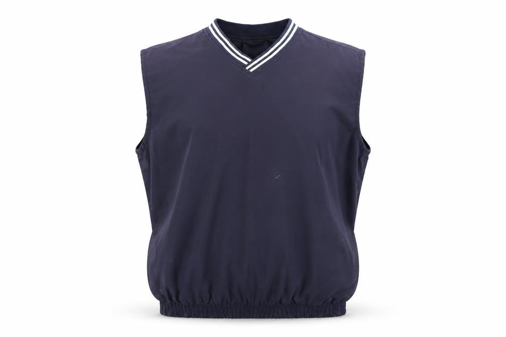 Kartel Men's Blue Sleeveless V-Neck Lightweight T-Shirt M