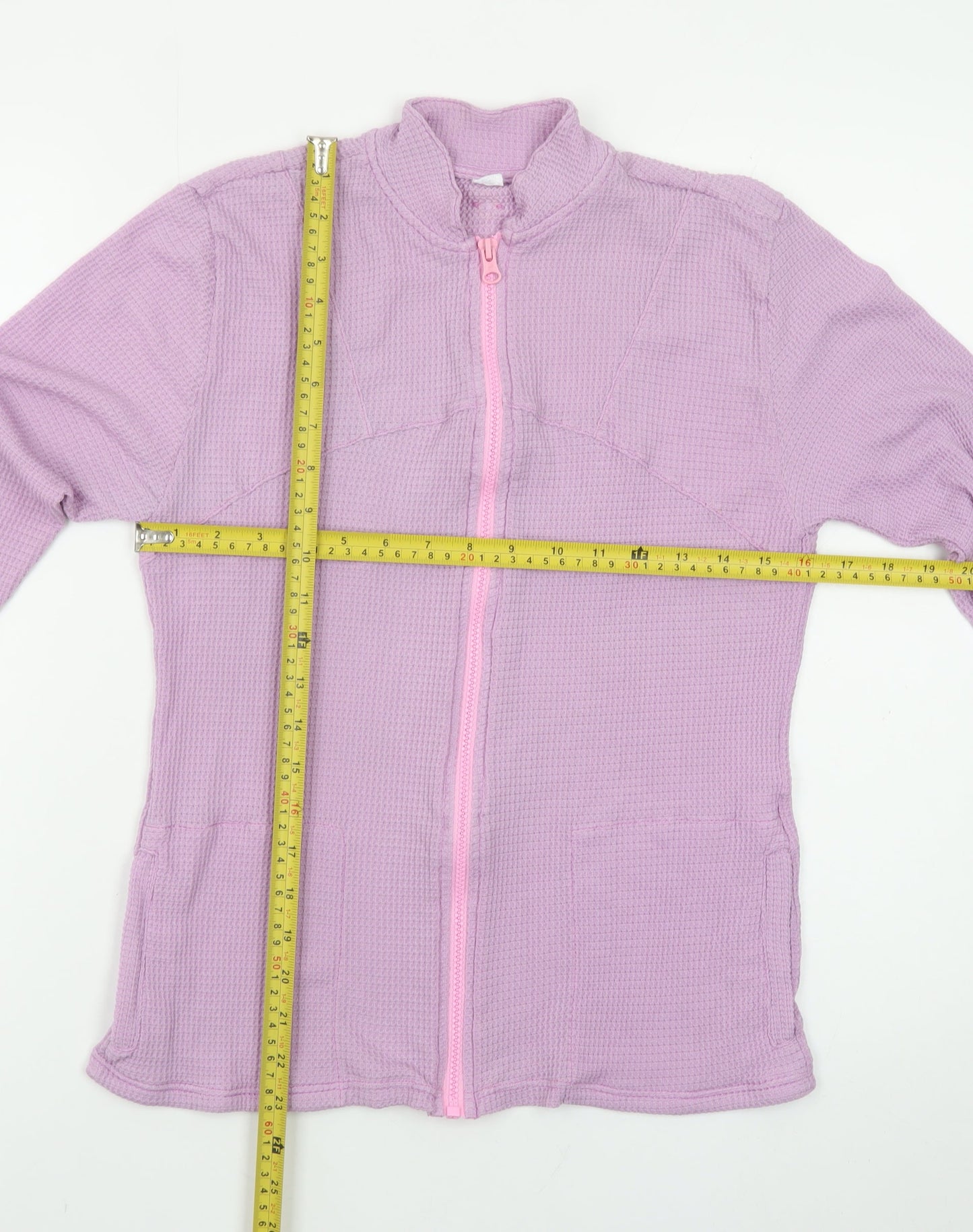 Bluebeach Women’s Pink Full Zip Lightweight Jacket Size M
