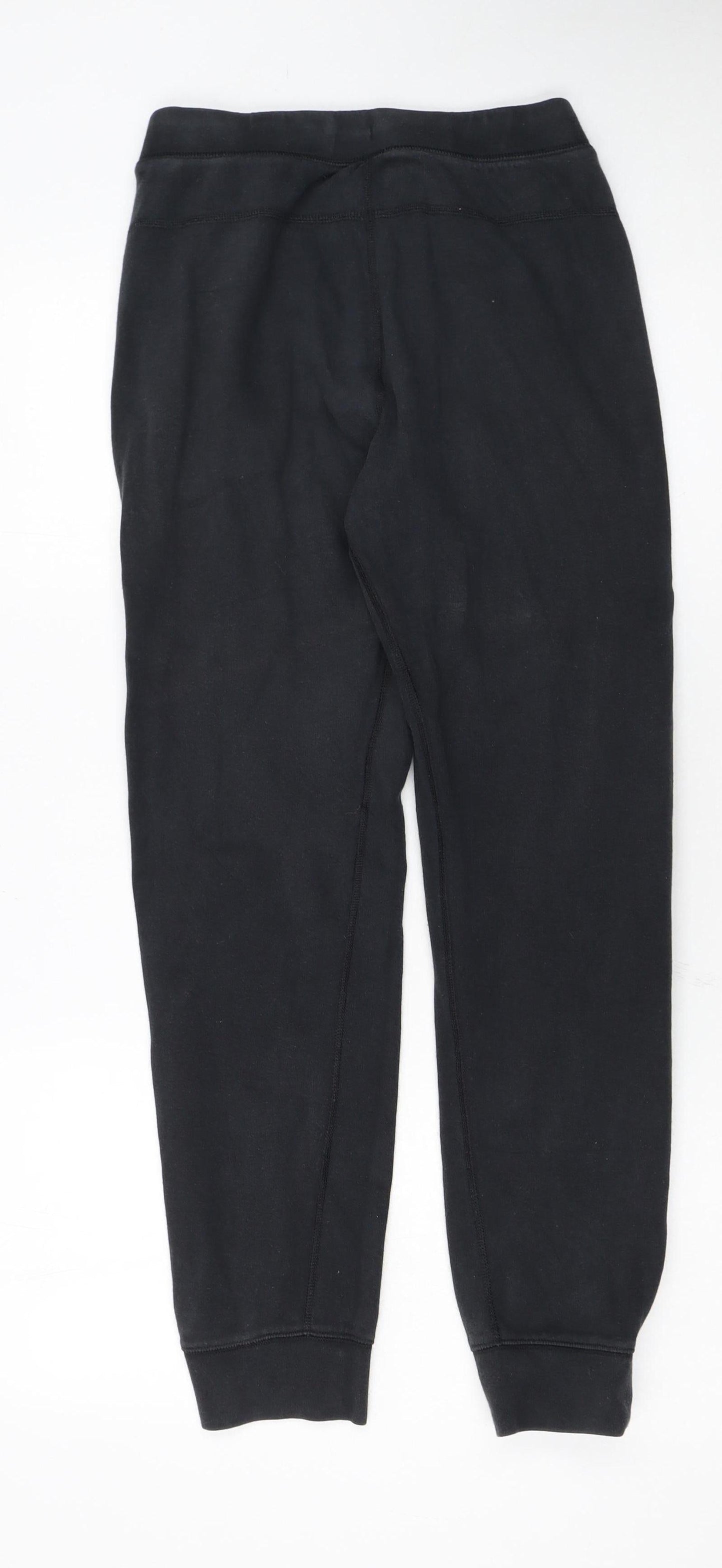The North Face Boys Black L Jogger Sweatpants Elastic Waist Fleece