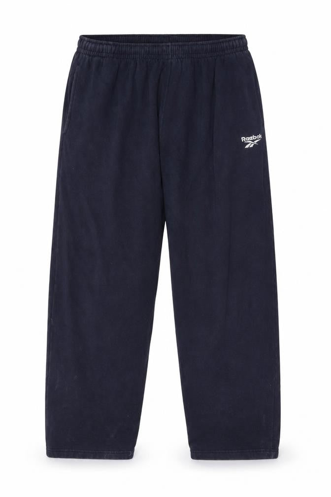 Reebok Men’s Black L Sweatpants Fleece Jogger Trousers