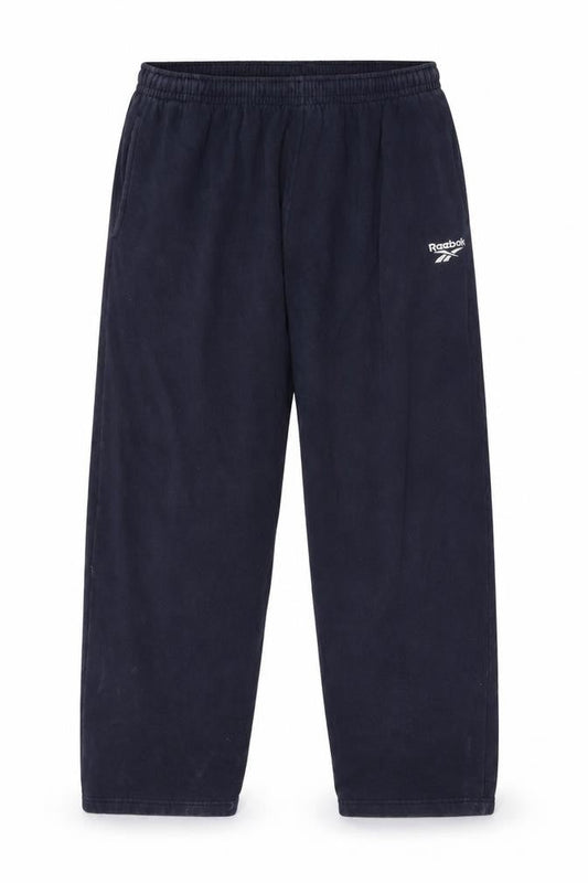 Reebok Men’s Black L Sweatpants Fleece Jogger Trousers