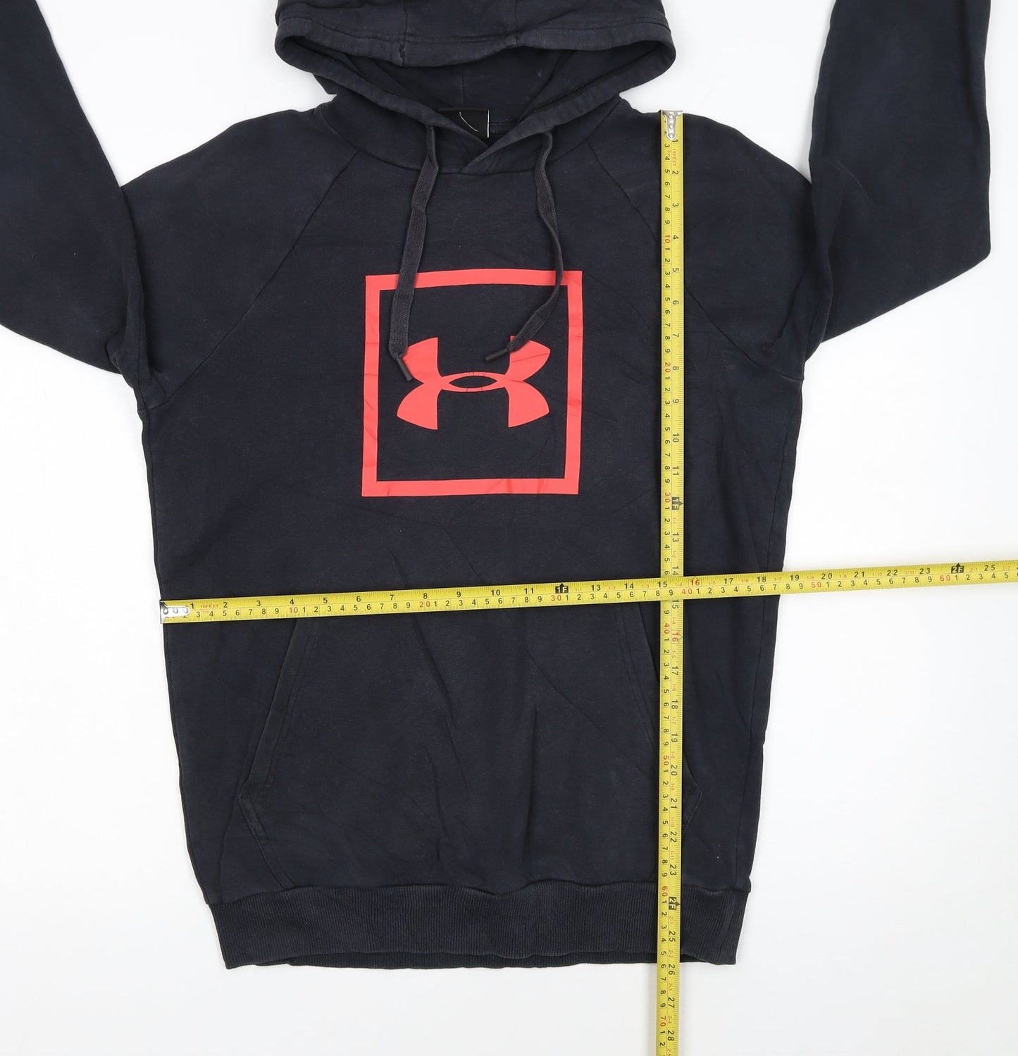 Under Armour Mens Black Pullover Hoodie S Sports Fleece