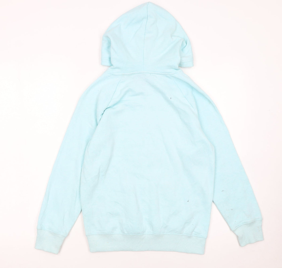 Champion Girls Blue Pullover Hoodie L Logo Fleece Sweatshirt