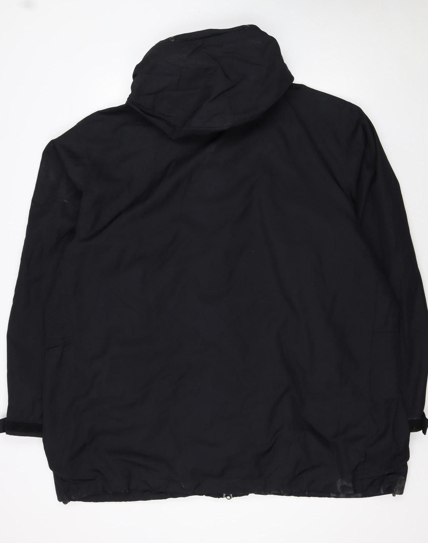 Nike Men's Black 2XL Windbreaker Hooded Active Jacket